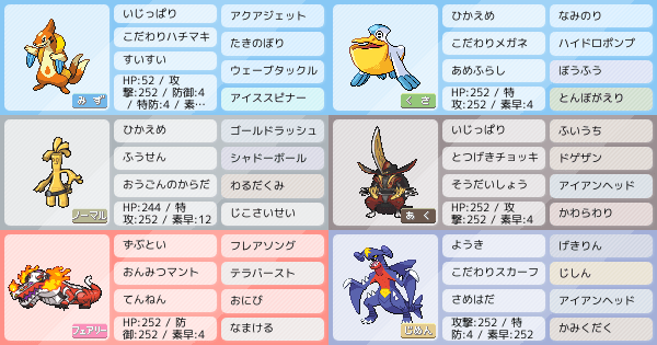 フローゼルエースの雨パ 初心者 ポケモンパーティ構築 ポケモン徹底攻略 フローゼルエースの雨パ 初心者 ポケモンパーティ構築 ポケモン徹底攻略