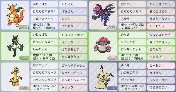 600族 の構築 ポケモンパーティ構築 ポケモン徹底攻略 600族 の構築 ポケモンパーティ構築 ポケモン徹底攻略