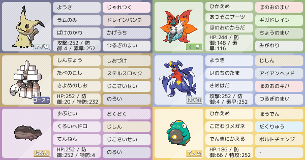 ゴーストテラスタルキョジオーン ガブガモス積み構築 ポケモンパーティ構築 ポケモン徹底攻略 ゴーストテラスタルキョジオーン ガブガモス積み構築 ポケモンパーティ構築 ポケモン徹底攻略