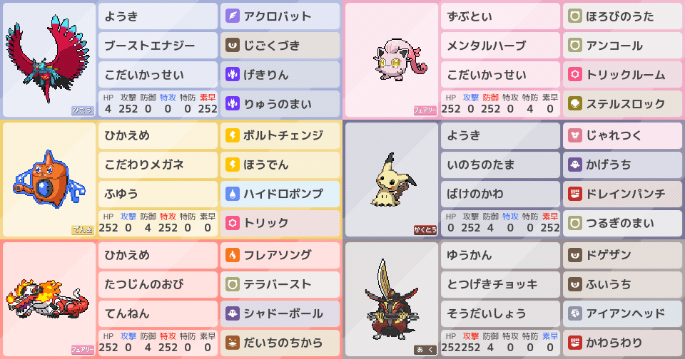 S3シングル サケブラウドボーントリル構築|ポケモンパーティ構築 - ポケモン徹底攻略