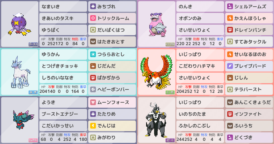 ブリザポス』、ポケモンSVの構築｜ポケモンパーティ構築 - ポケモン