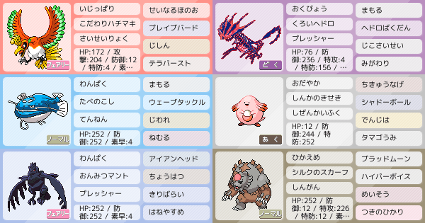 ホウオウ』、ポケモンSVの構築｜ポケモンパーティ構築｜ポケモン徹底攻略