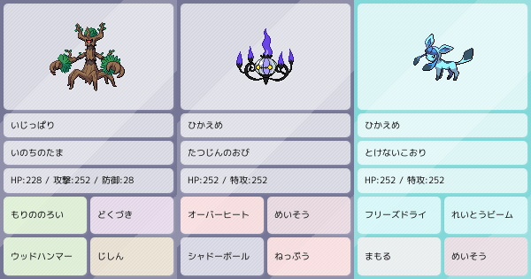 シングルバトルの構築｜ポケモンパーティ構築｜ポケモン徹底攻略