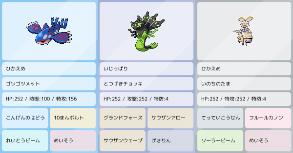 ポケモンZA・SV】ポケモンパーティ構築 - 最強ポケモン構築を探そう