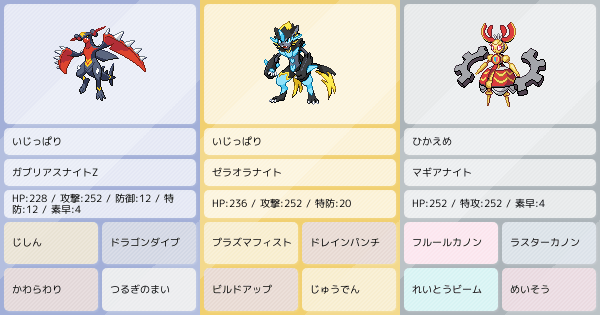 ポケモンZA・SV】ポケモンパーティ構築 - 最強ポケモン構築を探そう