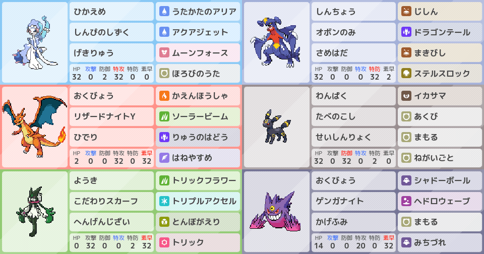 レート2000達成] ガブブラッキー｜ポケモンパーティ構築 - ポケモン